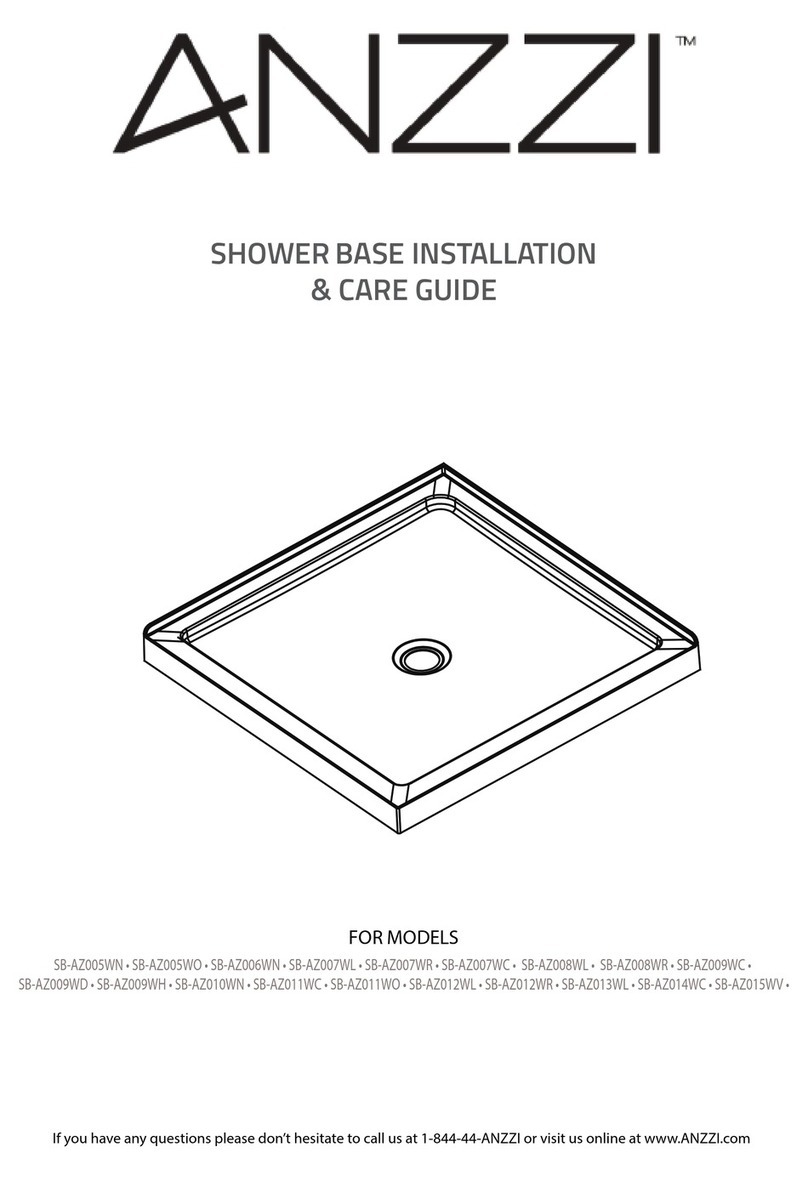 Anzzi SB-AZ009WC User manual Anzzi SB-AZ009WC User manual