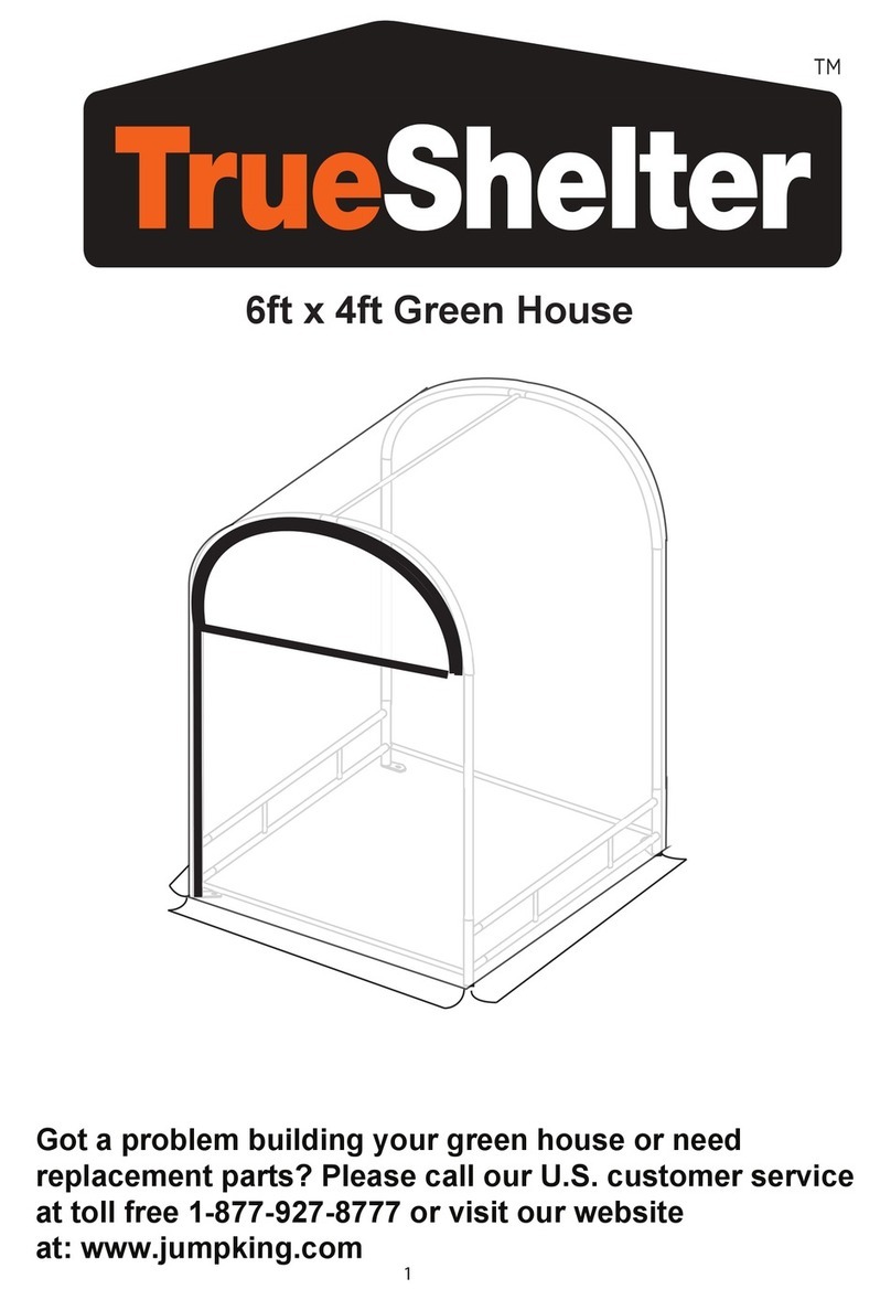 Jumpking TrueShelter GH64 Assembly instructions