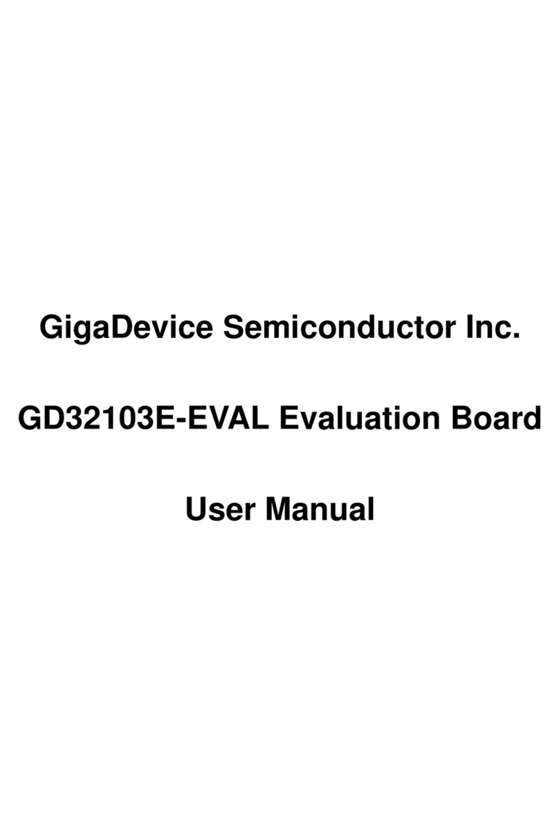 GigaDevice Semiconductor GD32103E-EVAL User manual