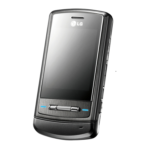 LG Shine KE970 User manual