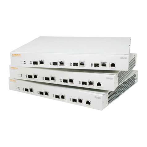 Aruba Networks 3000 Series User manual