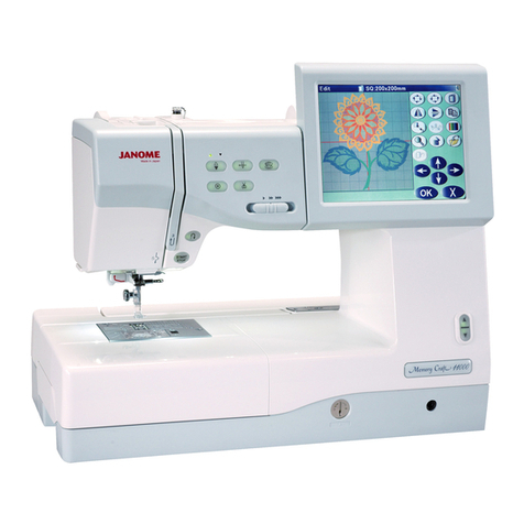 Janome MC 11000 - User manual