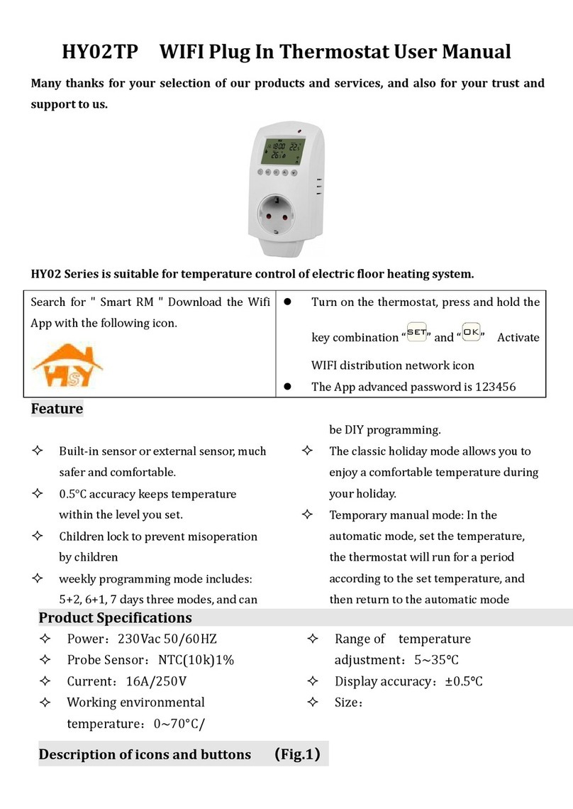 Miweba HY02TP user manual