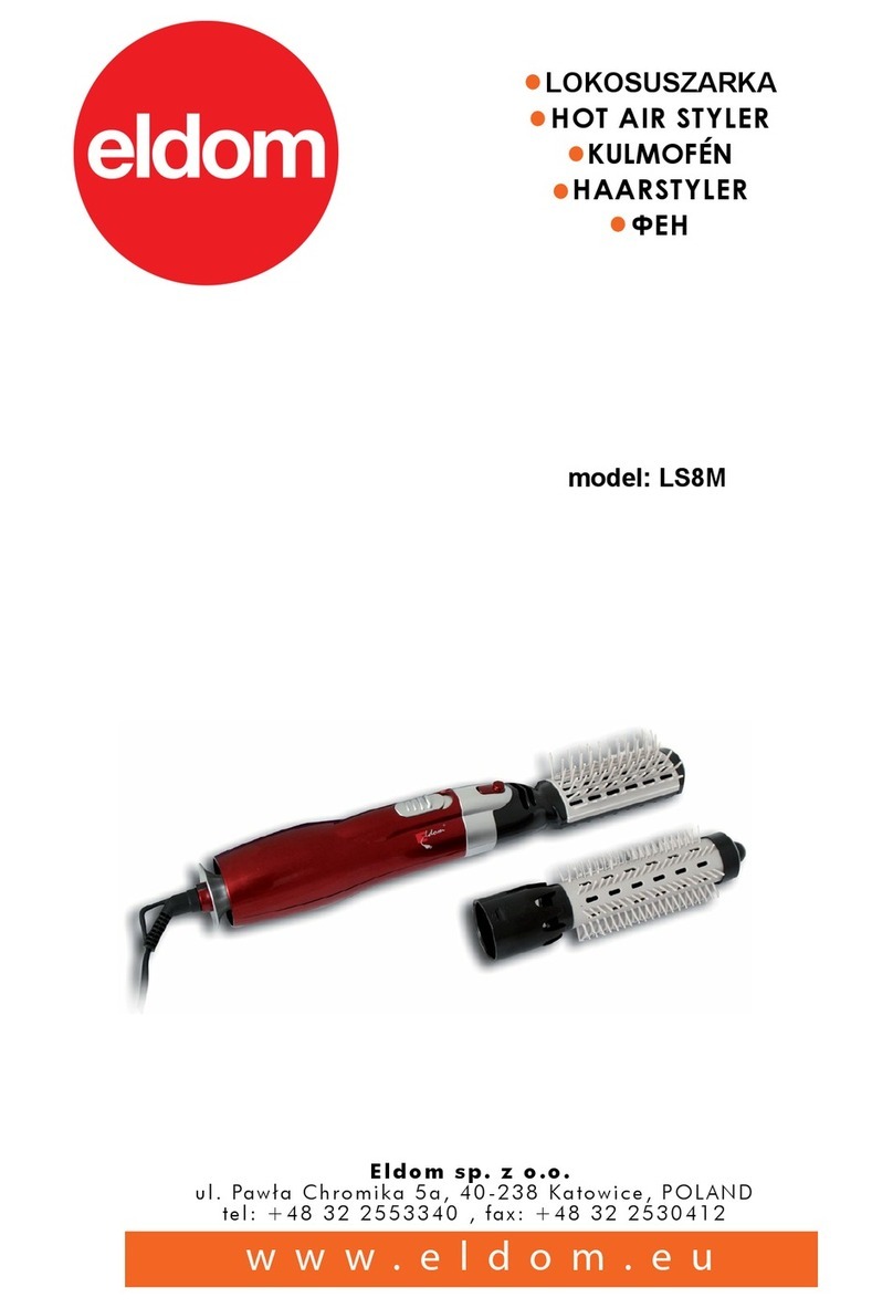 Eldom LS8M operating instructions