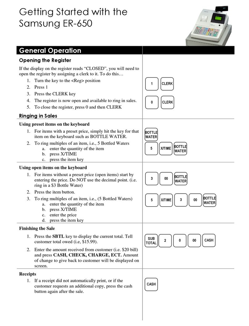 Samsung ER-650 User manual Samsung ER-650 User manual