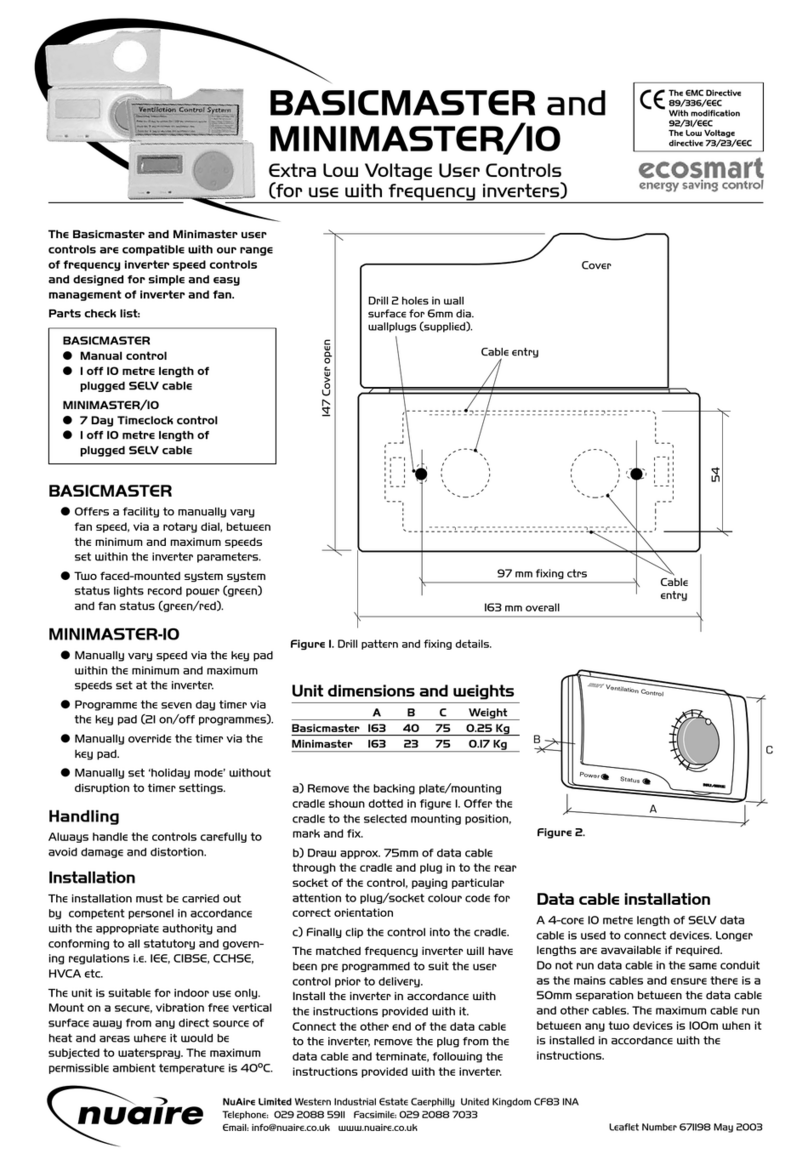 NuAire Basicmaster manual