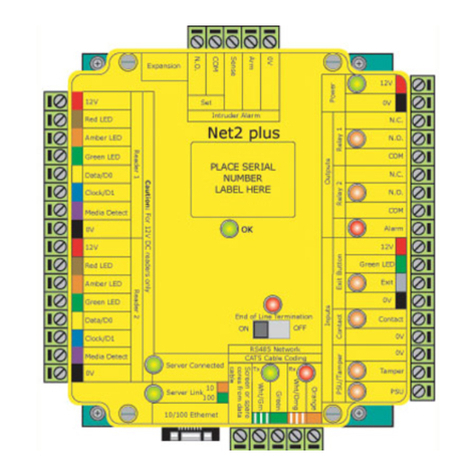 Paxton Net2 plus User manual