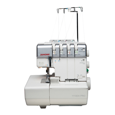 Janome 1110DX PRO Service manual