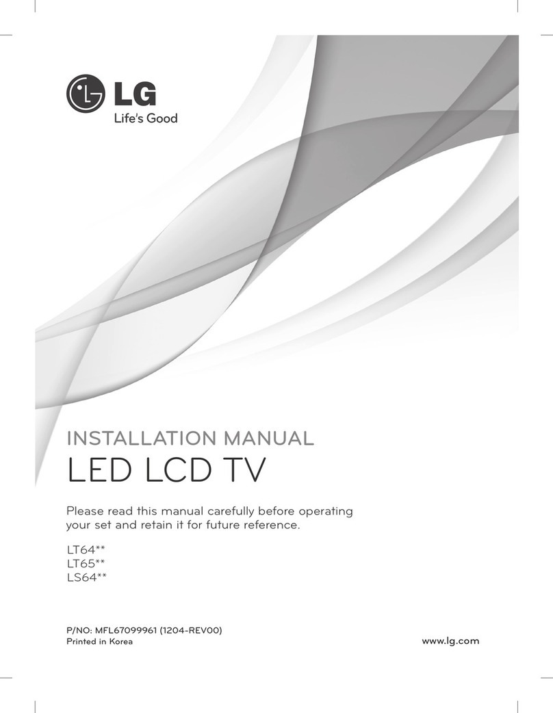 LG LT64 Series User manual