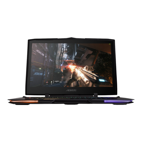 AORUS X9 User manual