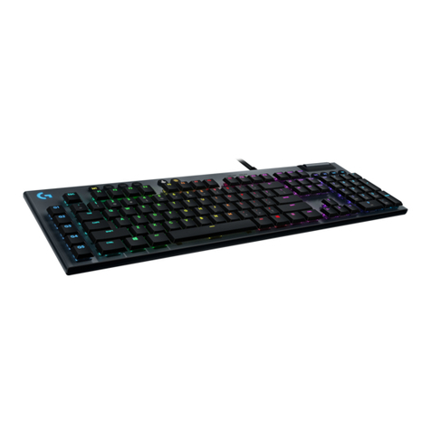 Logitech G813 manual