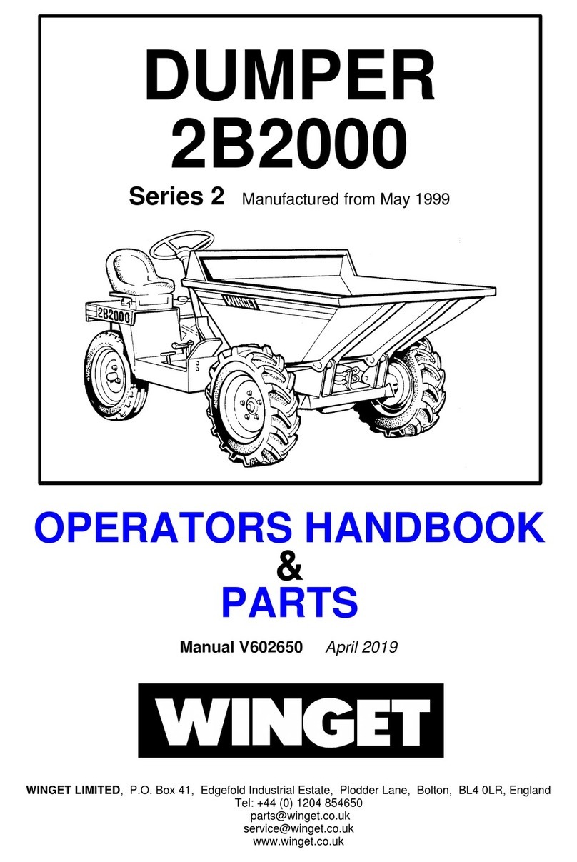 Winget 2 Series Operators Handbook & Parts