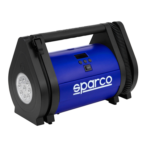 Sparco Corsa SPT161-A user manual