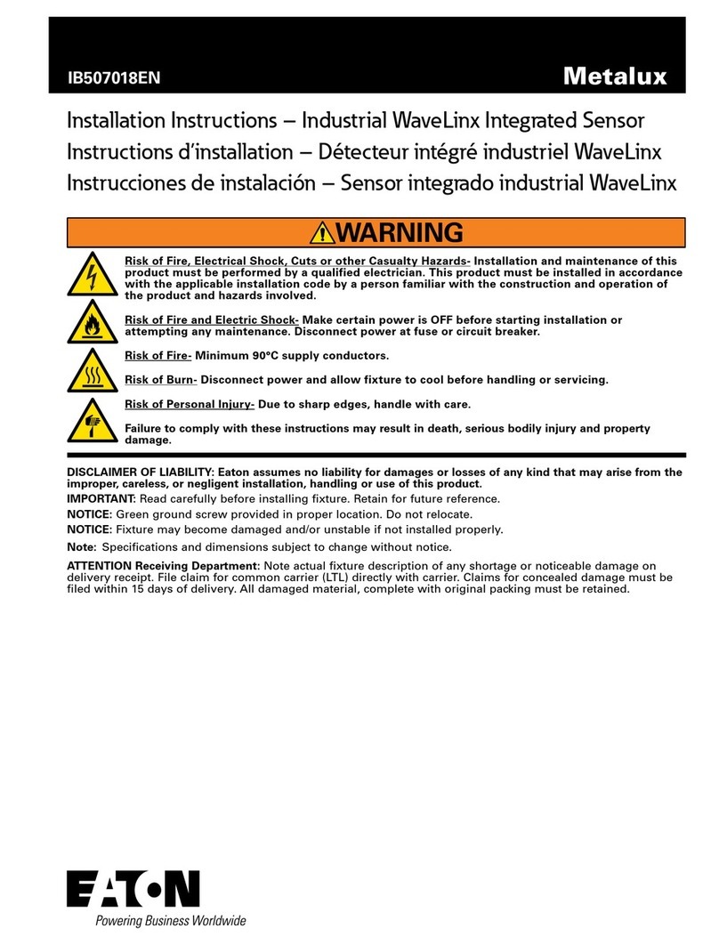 Eaton Metalux WaveLinx User manual