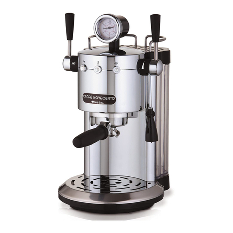 ARIETE Caffe Novecento 1387 manual