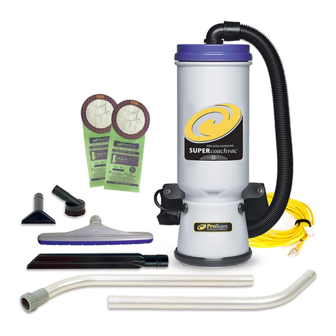 Pro-Team Vac Station User manual Pro-Team Vac Station User manual
