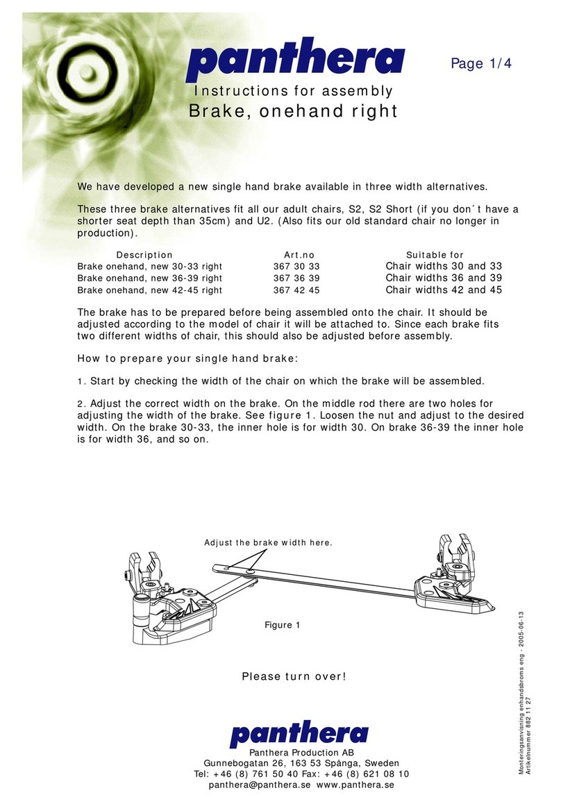 panthera 367 30 33 Instructions for assembly