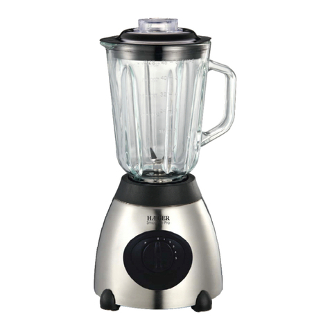 HAEGER Smoothie Pro LQ-600.004A User instructions