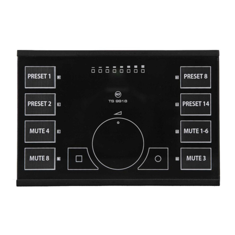 RCF TS 9918 User manual