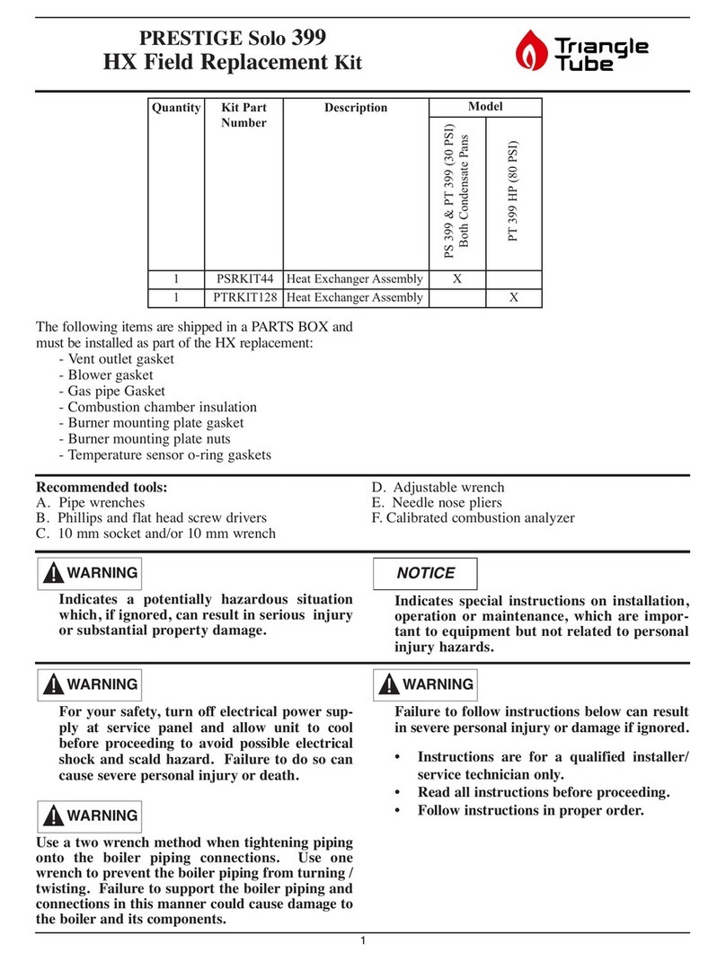 TriangleTube PSRKIT44 User manual