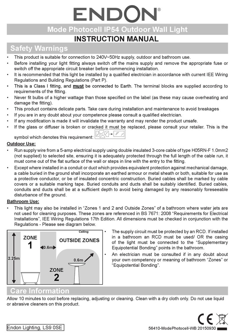 Endon 56410 User manual