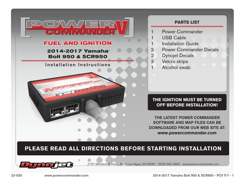 Dynojet PCV F/I installation instructions