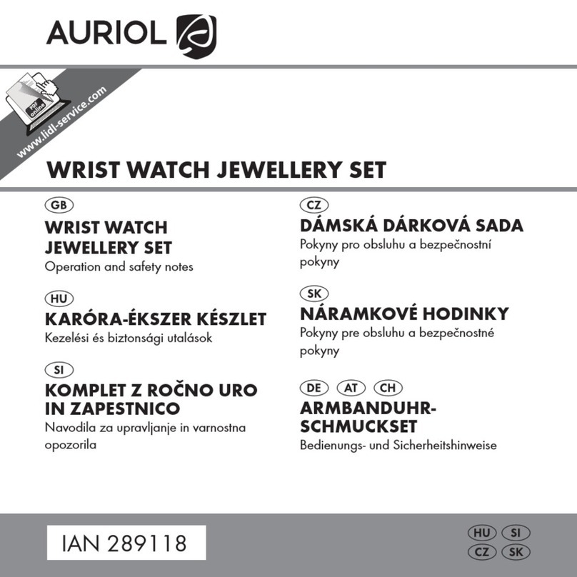 Auriol HG03031A Operation and safety notes