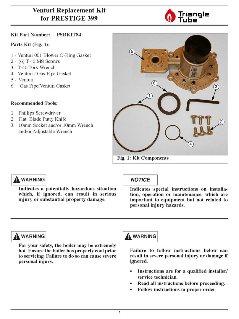 TriangleTube PSRKIT84 User manual