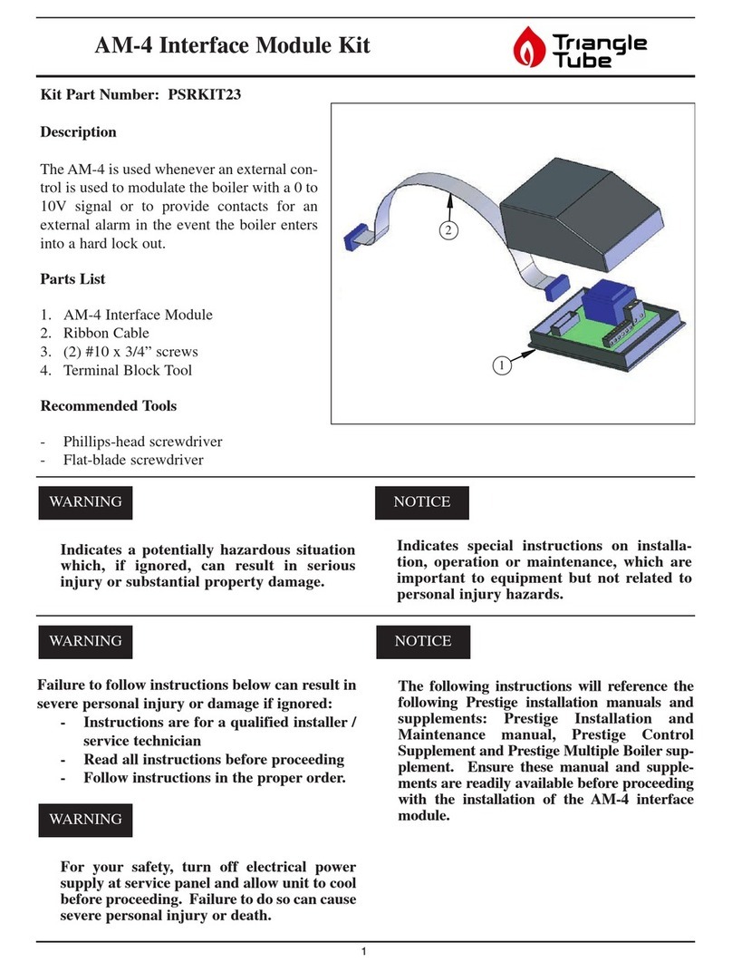 TriangleTube PSRKIT23 manual