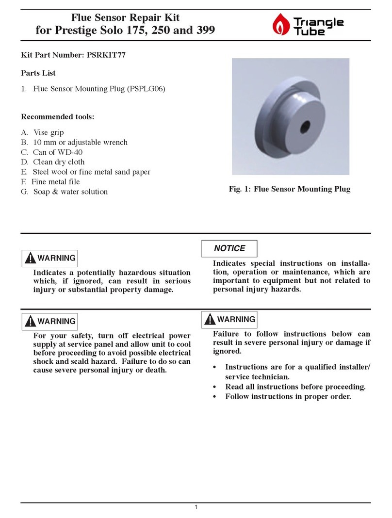 TriangleTube PSRKIT77 User manual