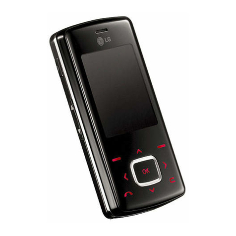 LG Chocolate KG800 User manual