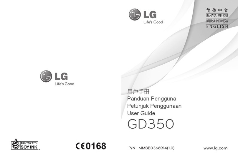 LG GD350 User manual