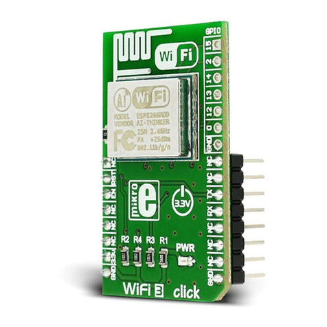 mikroElektronika WiFi3 click quick start guide