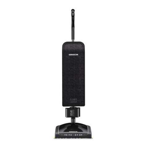 Oreck elevate control User manual