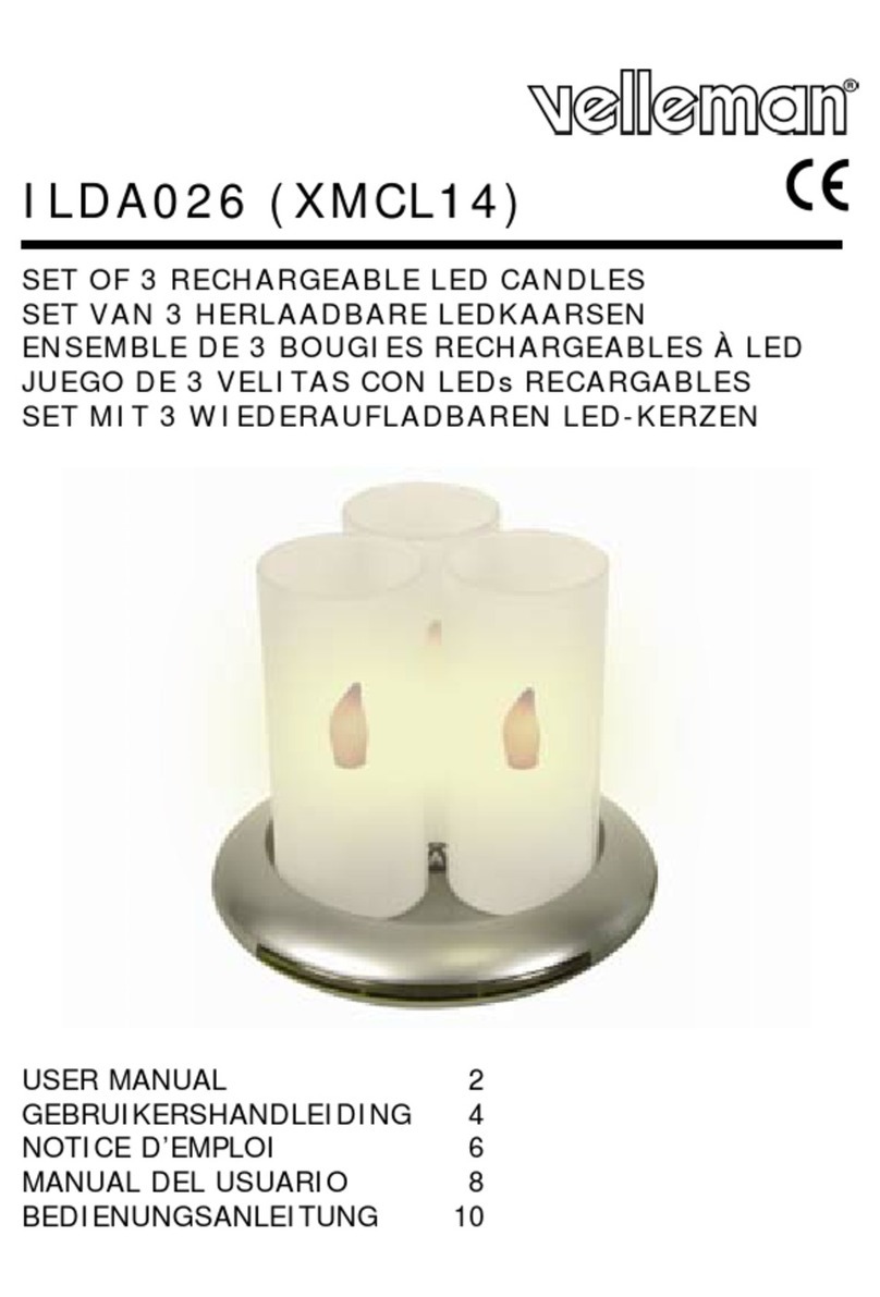 Velleman ILDA026 User manual