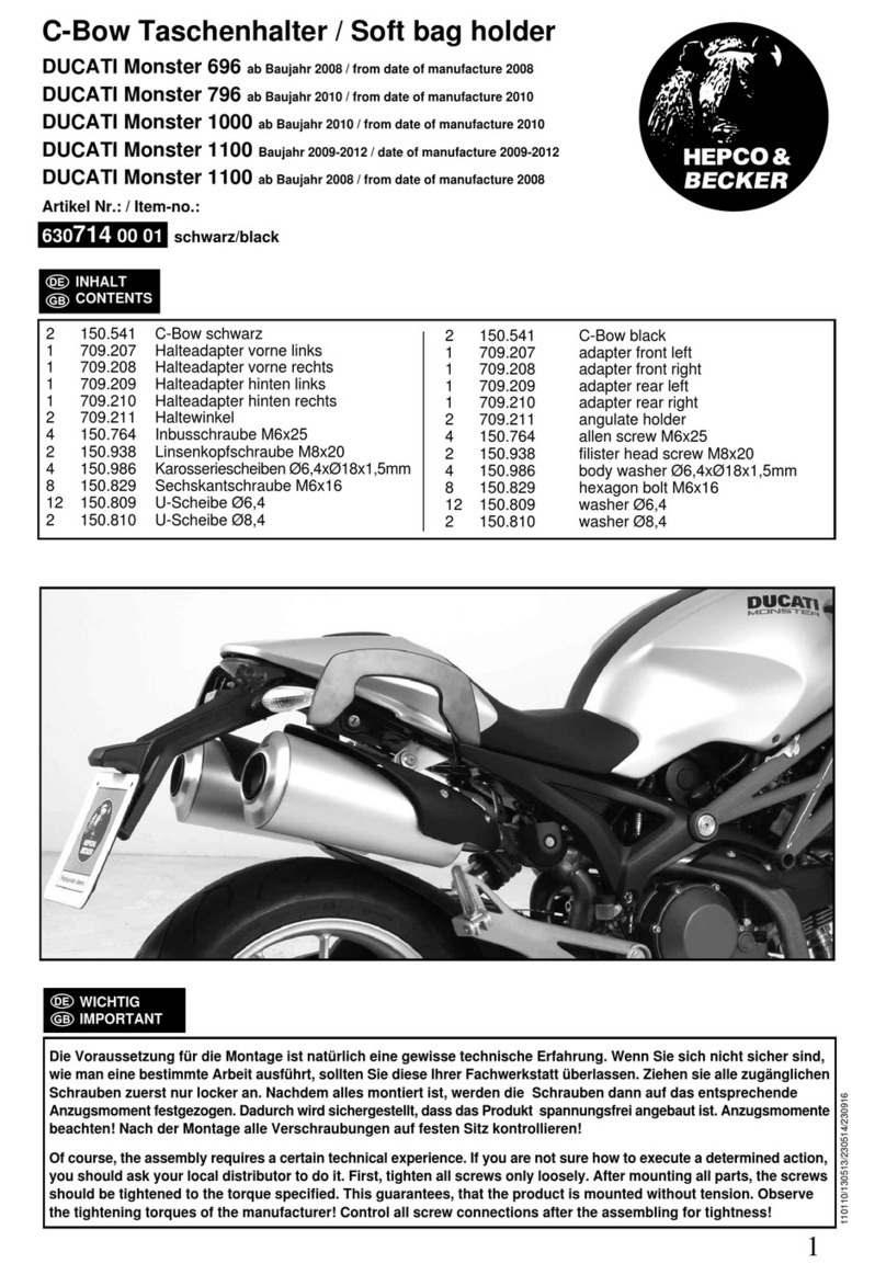 hepco & becker 630714 00 01 User manual hepco & becker 630714 00 01 User manual