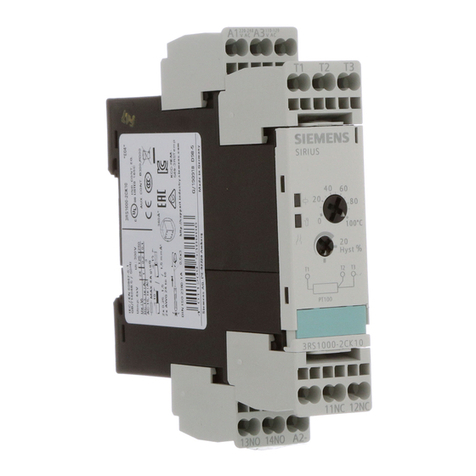 Siemens SIRIUS 3RS1000 User manual