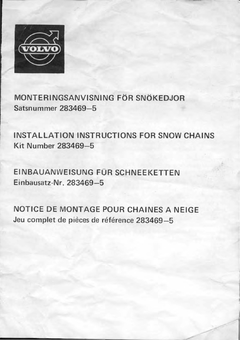 Volvo 283469-5 User manual