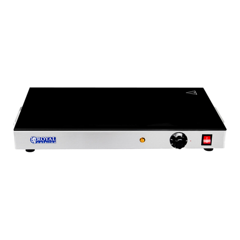 Royal Catering RCHP-500G user manual