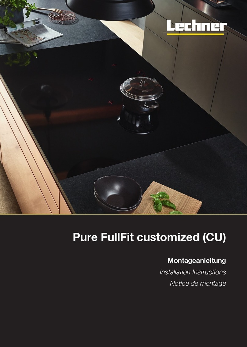 Lechner Pure FullFit CU90 installation instructions