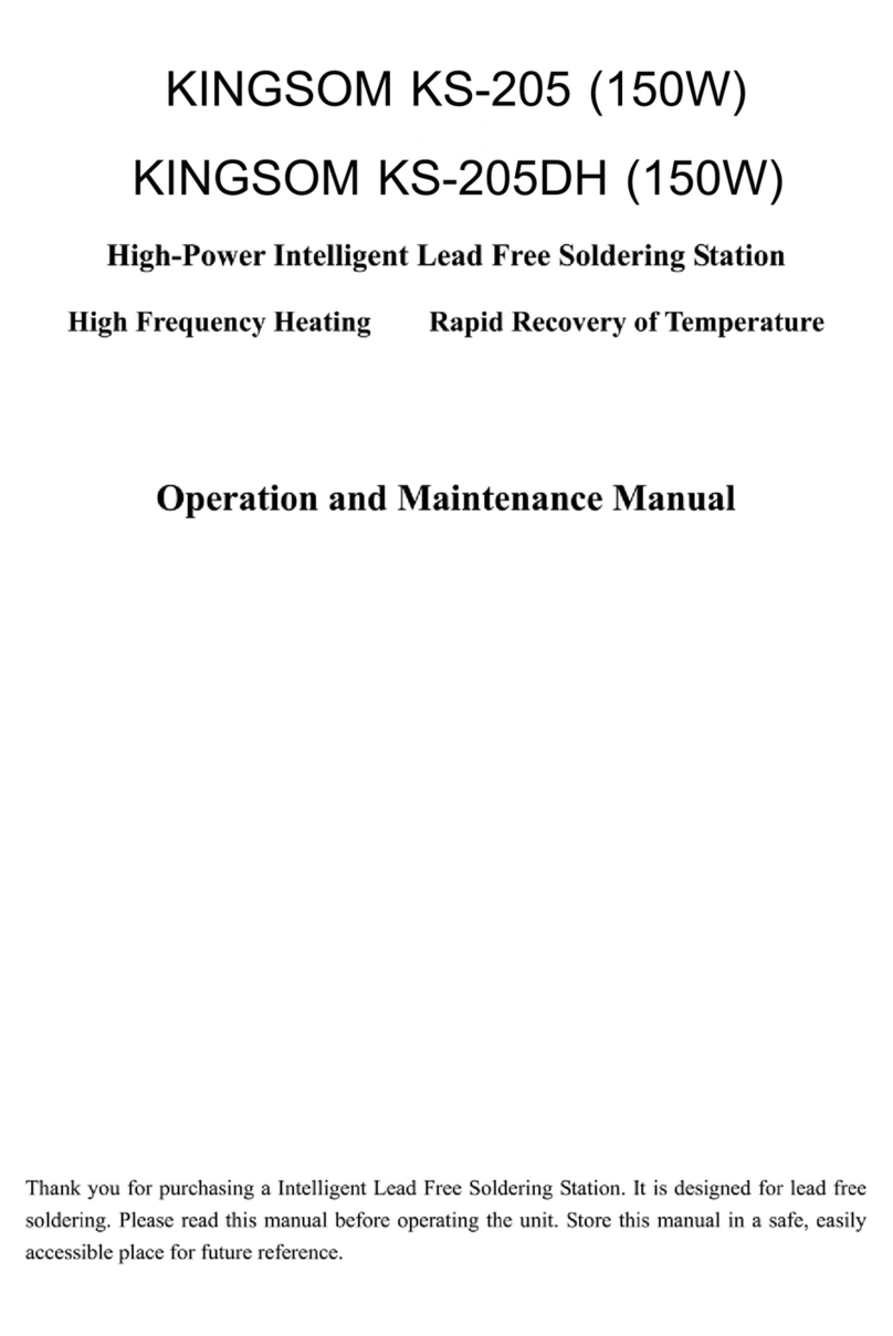 Kingsom KS-205 Operation and maintenance manual