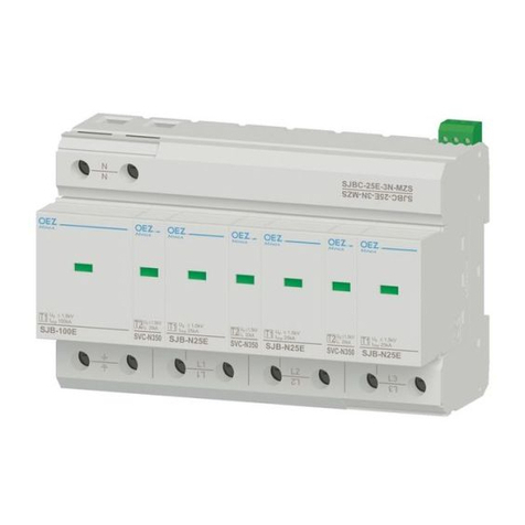 OEZ SJBC-25E-3N-MZS Instructions for use