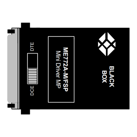 Black Box ME772A-M/FSP quick start guide