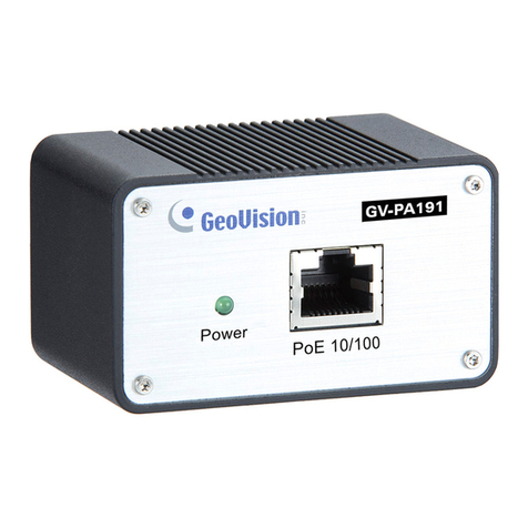 GeoVision GV-PA191 installation guide GeoVision GV-PA191 installation guide