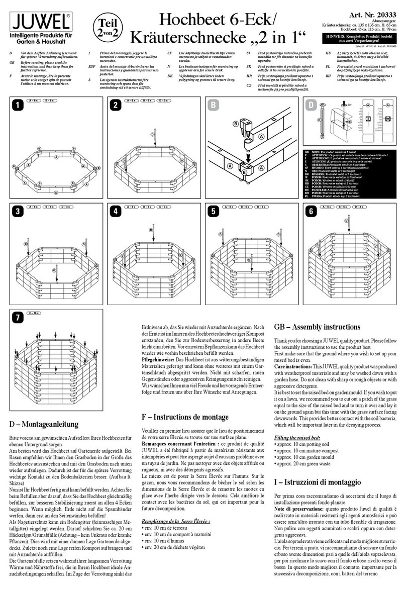 juwel 20333 Assembly instructions