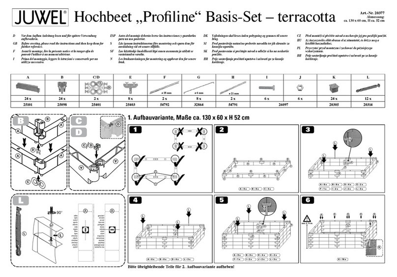 juwel Profiline 20377 Assembly instructions