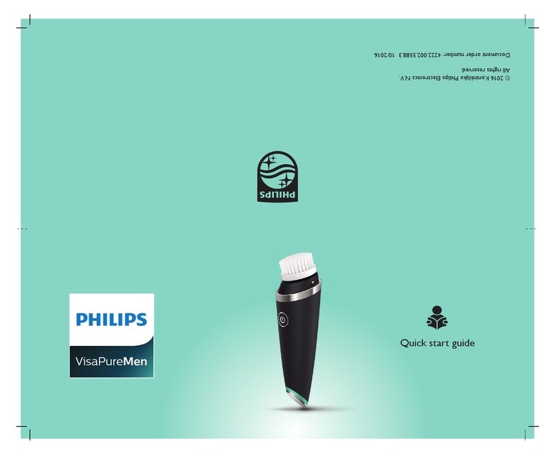 Philips VisaPure Men quick start guide