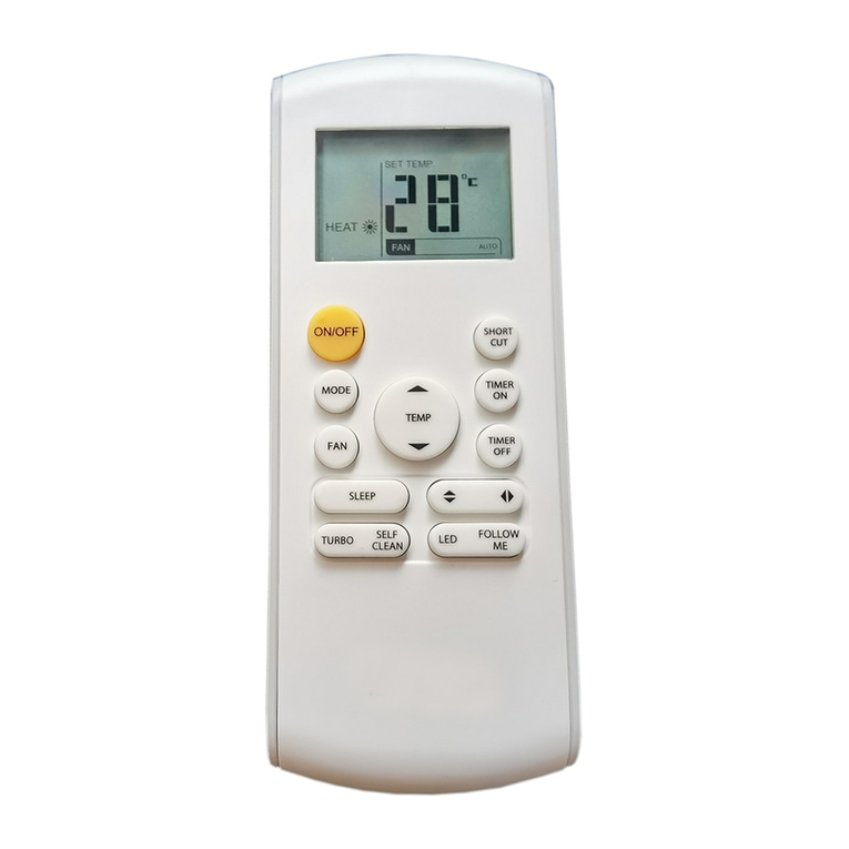 Klimaire RG57A6/BGEFU1 User manual