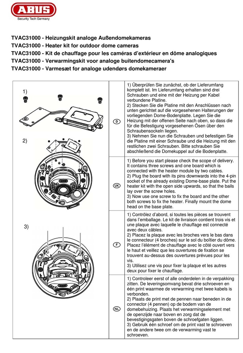 Abus TVAC31000 manual