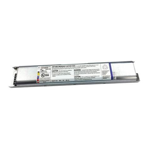 Cooper Lighting Sure Lites EBP1400NCX instruction manual